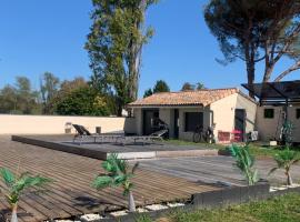 Apartment - Garden Studio - en extérieur de Bordeaux, hotel in Tresses