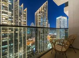 Modern stylish 2BR Apartment walk to Dubai Mall near Burj Khalifa
