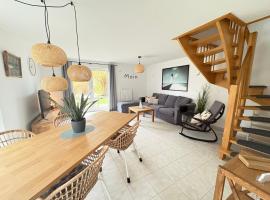 Neu Ferienhaus Sielbude Neßmersiel mit Garten und Wallbox allergikerfreundlich, hotel a Nessmersiel