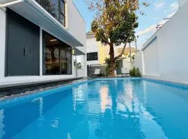 Chiang Mai City, near the ancient city, newly renovated, super luxurious, single garden pool villa, B&B, Thailand holiday, family team building, preferred villa resort 06