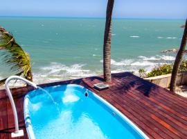Casa Vista ao Mar - Paisagem Deslumbrante e Localização Perfeita, hotel a Canoa Quebrada