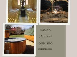 Apartamenty Gajówka- rowery, plac zabaw, sauna, jacuzzi, hotel con bañera de hidromasaje en Stegna