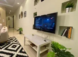 Modern apartment with garden