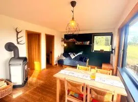 Tiny Chalet Stuga Am Rennsteig mit Kamin und Garten, Hunde Willkommen