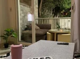 Modern apartment with garden