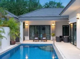 Modern pool villa nature and beach Pak Nam Pran - hua hin