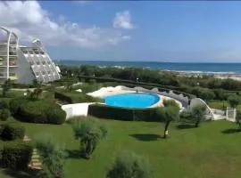 Studio Belles Plages 1 ère ligne climatisé