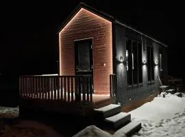 Cottage on the banks of the Ounasjoki River