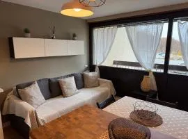 Studio Les Chalmettes 4 Personnes au pied des Pistes Wifi - Balcon - Parking