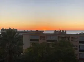 Les Palmiers Très beau T2 vue mer 2mn de la plage150m