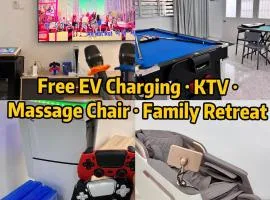 Free EV Car Charge KTV Snooker&PS5Game 13Pax Ipoh