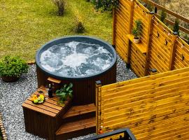 ORAWSKA CHATA - domek z balią pod Babią Górą、Zubrzyca Górnaのホテル