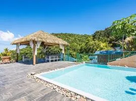 Villa douillette à Deshaies – Vue sur la mer et la montagne - 96 m²