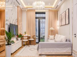 Nest One Luxe, Элитные апартаменты с террасой и панорамным видом 067，位于塔什干的酒店