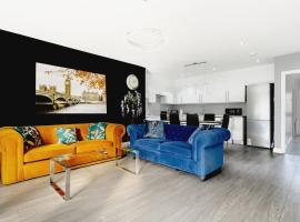 4-BR House Near-Harry Potter-SkyStudios-Sleep 8 & Work Stays, hotel din Borehamwood