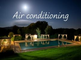 Agriturismo La Burraia vicino a San Gimignano-Air conditioning-EV wallbox, hotel u gradu Gambasi Terme