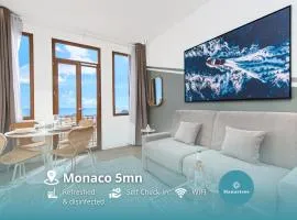 5mn Monaco - Duplex vue mer - Grande terrasse - ER