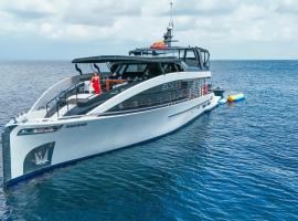 Solara Maldives Luxury Yacht Charter, acomoda&ccedil;&atilde;o em Filitheyo