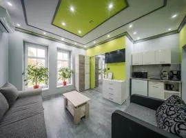 White House Apartman Miskolc, Green Room