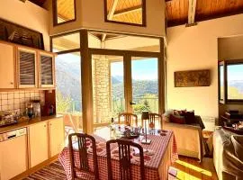Kalavryta Villa Nano with fireplace and next the Ski Centre