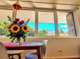 NEW Alps View Design Flat - Free Parking, Quiet, Hospital & Center