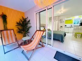 Superbe Studio Ultra COSY à 2 min de la PLAGE