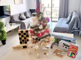 CHRISTMAS OFFER -70 Percent OFF - 2 BR - Sleep 7 - Best Location at Ayia Napa City Center