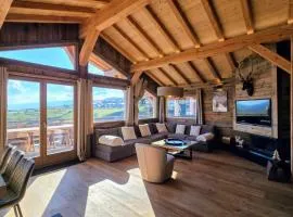 Chalet Papa Shelter vue époustouflante