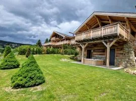 Chalet Sjodammen Jacuzzi vue époustouflante