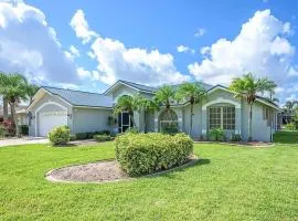 La Florida is a spacious 3bedroom home in SE Cape Coral with a serene freshwater canal view