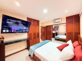 Departamento 2 habitaciones 2 camas , 1 sofacama