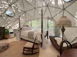 Cozy Off-Grid Dome Retreat in the Woods