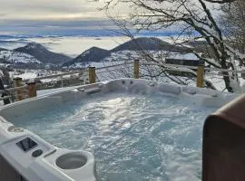 3 Chalets avec vue imprenable et SPA