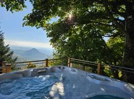 3 Chalets avec vue imprenable et SPA