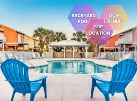 ! 5 Min Walk to Miramar Beach ! Large Family Beach House featuring Backyard Pool, Yard & Patio, Pets Welcome, Fast WiFi