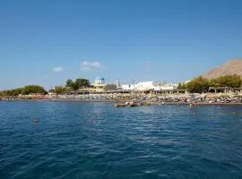 Evelina Beach Pension is undoubtedly a part of your vacation beside the sea,Who wants to swim in a box of chemicals,Enjoy the beauty of the ocean,the horizon,the sky There is nothing like a morning walk on a beach,Beachlife definitely has a different vibe