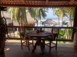 Viesnīca Bungalow Beachfront Playa la Saladita pilsētā La Majahua