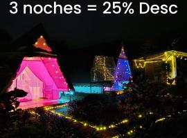 Flora Glamping de Abuela, luxusní kemp v destinaci Fortuna