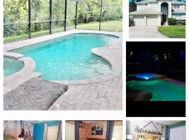 Orlando Disney Universal 5BR 2king beds with private Pool & SPA
