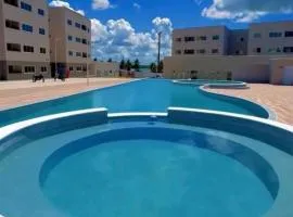 Apartamento com piscina e academia