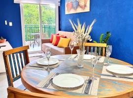 NOVIDADE! Apartamento Bella Vita Bertioga, hotel in Bertioga