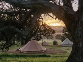 Mansfield Glamping - Adults-Only Luxury Bell Tents with Mt Buller Views, luxusní kemp v destinaci Mansfield