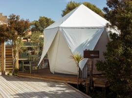 Bluff Getaway Flinders Island Tasmania, οργανωμένο κάμπινγκ σε Whitemark