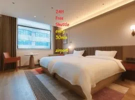 上海浦东机场华美达安可酒店-免费提供24小时浦东机场班车十分钟到达候机楼出发层