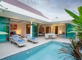 2BD Pool Villa Karina near beach