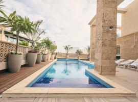 אריה במדבר - וילה מדהימה עם בריכה פרטית מחוממת באילת，埃拉特的飯店