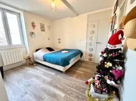 Le Cosy Gîte 2 couchages vue jardin au calme