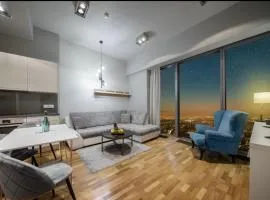 Hanza Tower CITY 19 SPA & Pool & Jacuzzi & Sauna