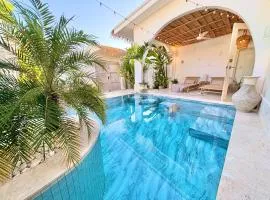 Bali-Style Private Pool Villa,3 Min Walk to Beach