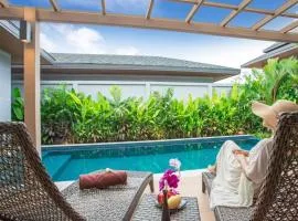 Boutique 2BR Villa Dalaa 1, Chemical Free Pool, Gated Residence, Kamala Beach